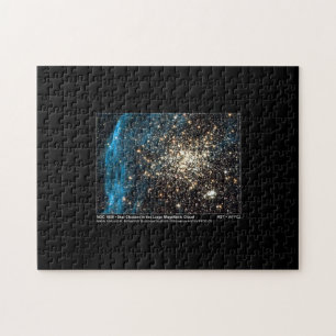 Quebra-cabeça Galaxy NGC 1850 Star Clusters Cloud Magellanic
