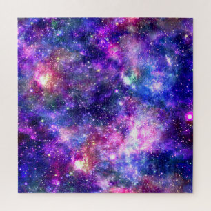 Quebra-cabeça Galaxy Night Impressão Cosmic Design