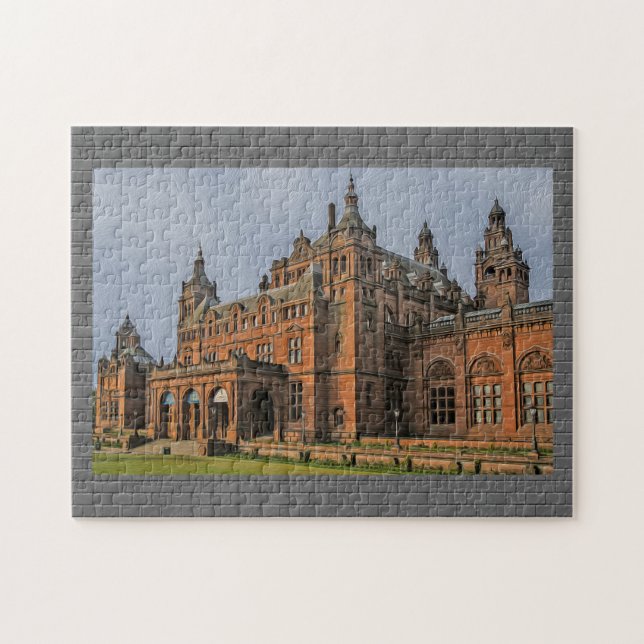 Quebra-cabeça Galeria e Museu de Arte Kelvingrove, Glasgow (Horizontal)