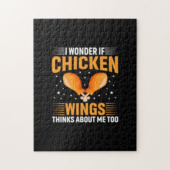 Quebra-cabeça Galinha de Arte Chicken Wing (Vertical)