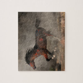 Quebra-cabeça Galloping Warrior Horse