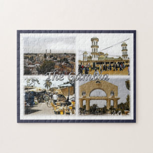 Quebra-cabeça Gâmbia - Mosaico -