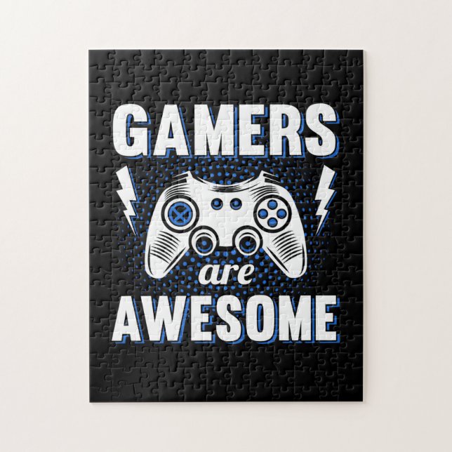 Quebra-cabeça Gamer Gift | Os Jogadores São Incríveis (Vertical)