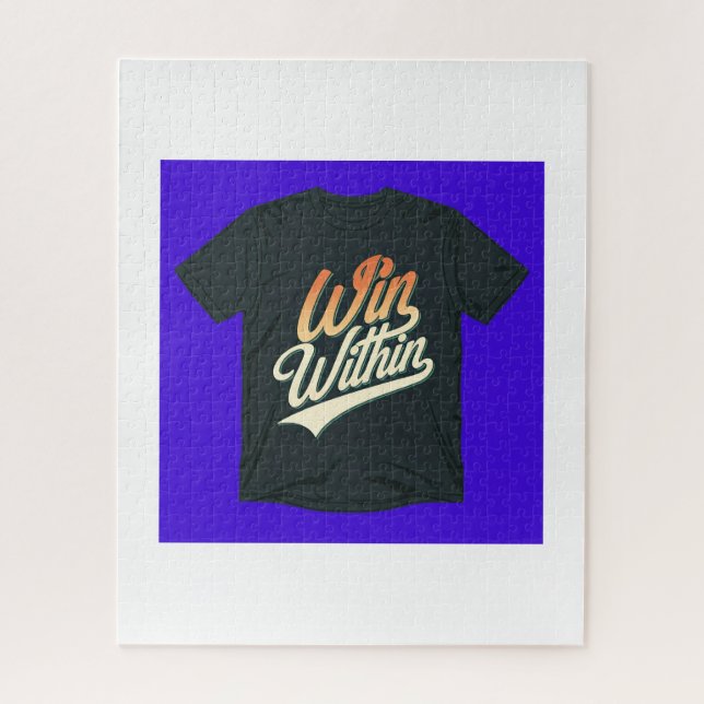 Quebra-cabeça "Ganhe Dentro." (Vertical)