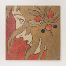 Garota Atrativa em Vermelho (Na moda clássico de a