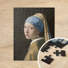 Quebra-cabeça Garota com pérolas | Johannes Vermeer