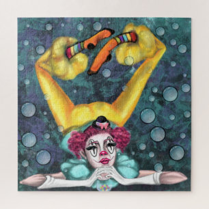 Quebra-cabeça Garota do Acrobat - Artistas do Circo - Pintura