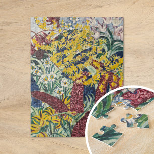 Quebra-cabeça Gartenblumen August Babberger