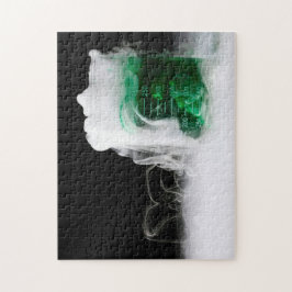 Quebra-cabeça Gás de Coletor de Fluido Verde