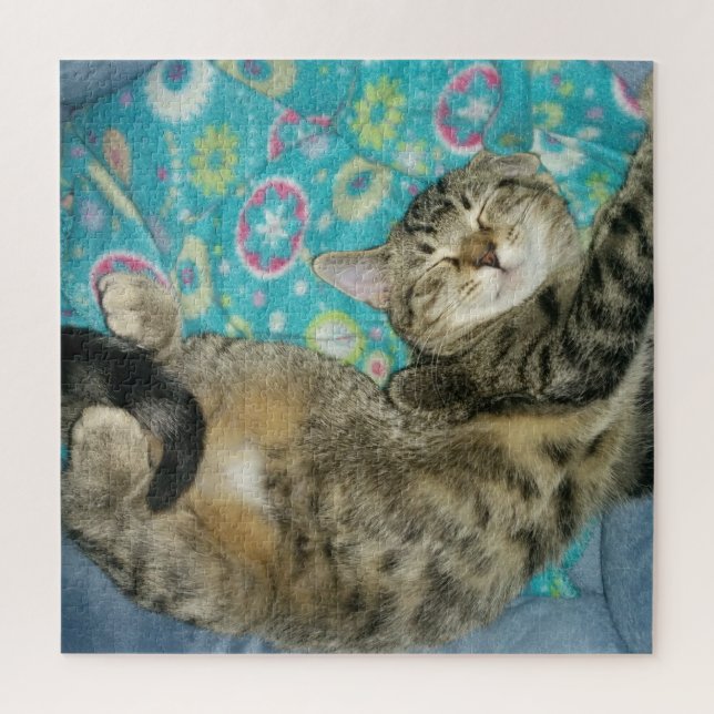 Quebra-cabeça Gatinho Feliz (Vertical)