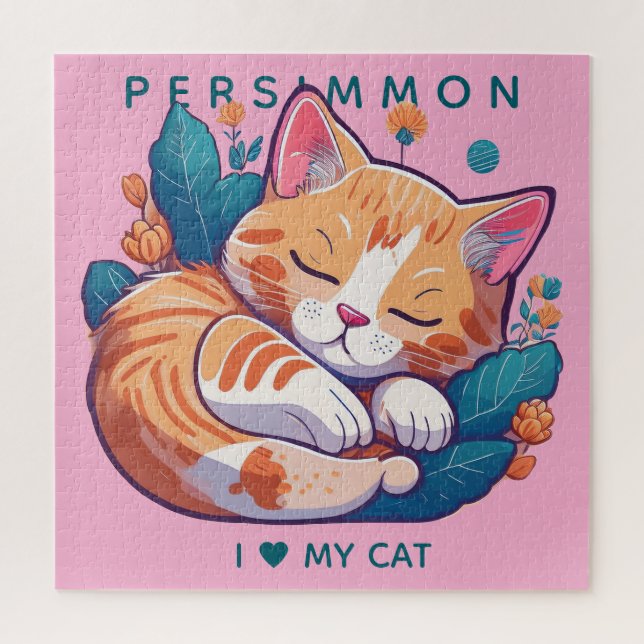 Quebra-cabeça Gatinho sunset (Vertical)