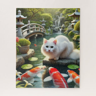 Quebra-cabeça Gatinho Zen Garden