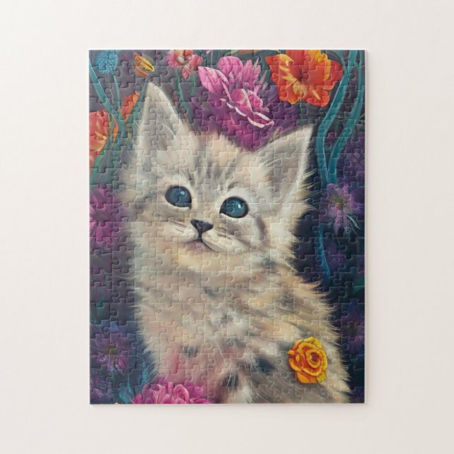 Quebra-cabeça Gatinhos Adoráveis 9 (Vertical)
