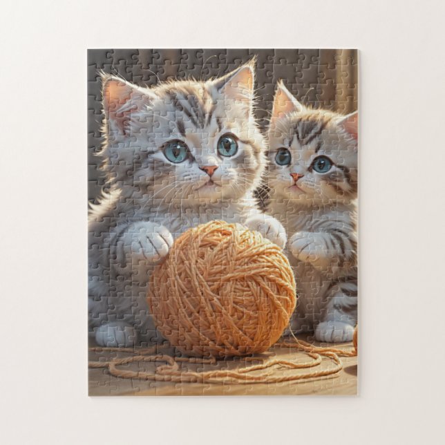 Quebra-cabeça Gatinhos Cujos (Vertical)