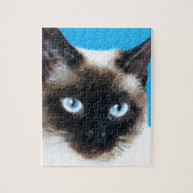 Quebra-cabeça Gato 1 (Vertical)