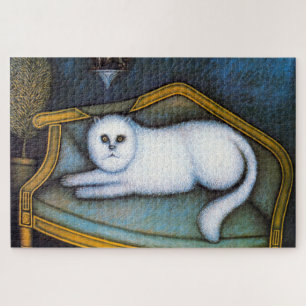 Quebra-cabeça Gato Angora, Morris Hirshfield