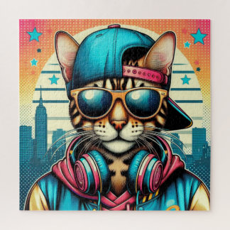 QUEBRA-CABEÇA GATO BENGAL NA CIDADE-2