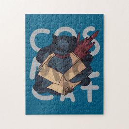 Quebra-cabeça Gato Cósmico