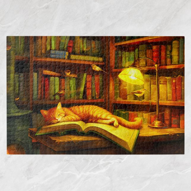 Quebra-cabeça Gato de Gato Gelado Gelado de Gatinho para Gato (Criador carregado)