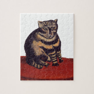 Quebra-cabeça Gato de gato malhado por Henri Rousseau