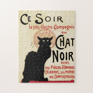 Quebra-cabeça Gato de Noir~Black do bate-papo