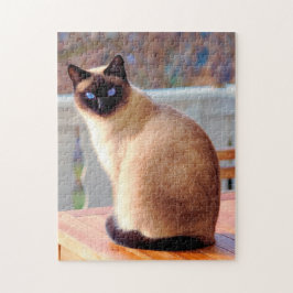 Quebra-cabeça Gato de Siamese