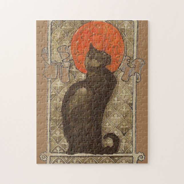Quebra-cabeça Gato de Steinlein - Anúncio de Art Nouveau (Vertical)