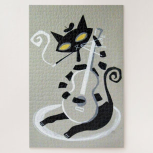 Quebra-cabeça gato-do-mato