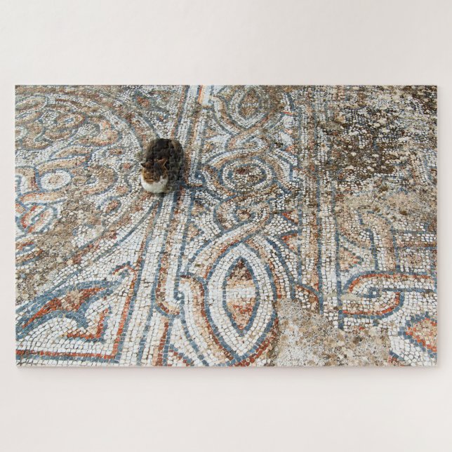 Quebra-cabeça Gato em Mosaicos (Horizontal)