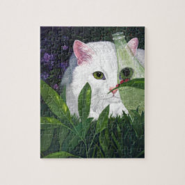 Quebra-cabeça Gato, Garrafa de Coca-Cola e Damybugs