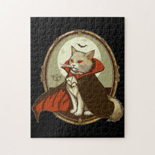 Quebra-cabeça Gato Halloween, Contagem Catula