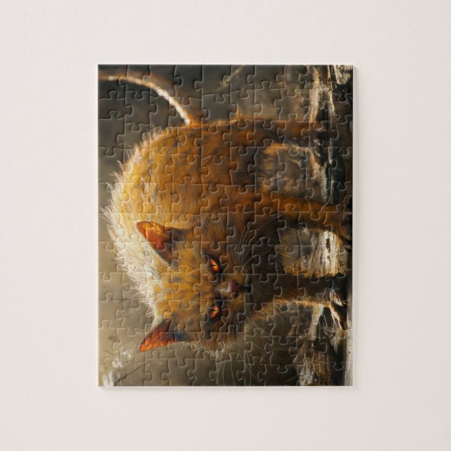 Quebra-cabeça Gato monstro  (Vertical)