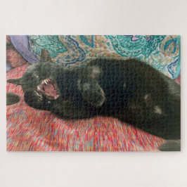 Quebra-cabeça Gato Negro