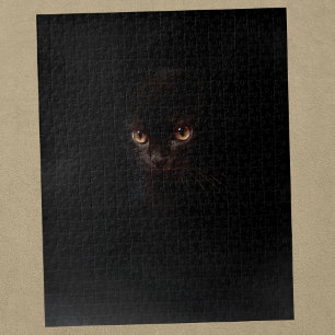 Quebra-cabeça Gato Preto Misterioso Mais Difícil