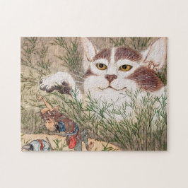 Quebra-cabeça Gato sobrenatural