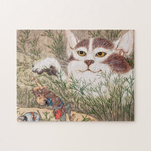 Quebra-cabeça Gato sobrenatural