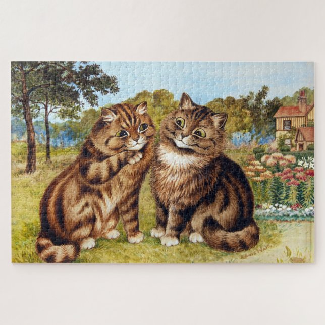 Quebra-cabeça Gato Sussurro, Louis Wain (Horizontal)