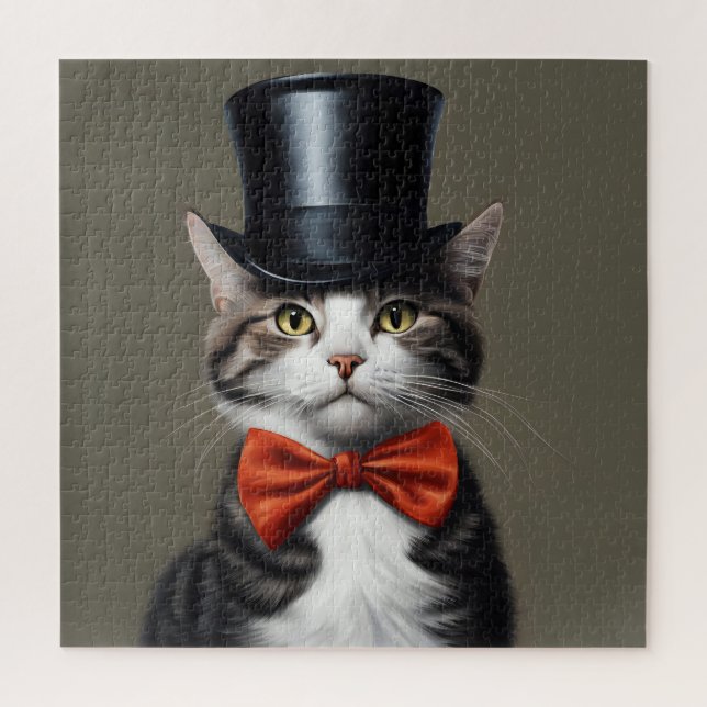 Quebra-cabeça Gato Vitoriano (Vertical)