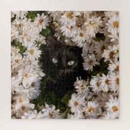 Quebra-cabeça Gatos Bloom à Meia-Noite