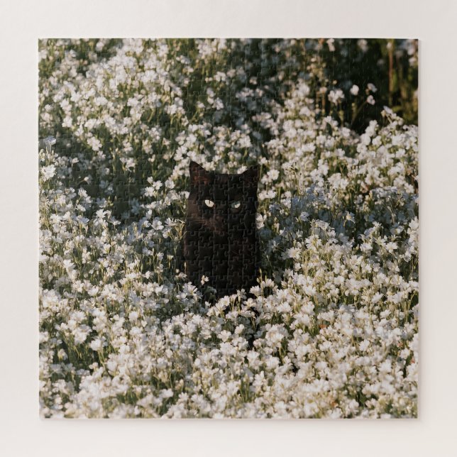 Quebra-cabeça Gatos Bloom à Meia-Noite (Vertical)