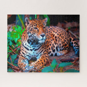 Quebra-cabeça Gatos Grandes Jaguar.