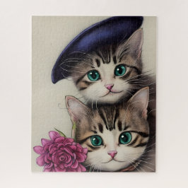 Quebra-cabeça Gatos Listrados