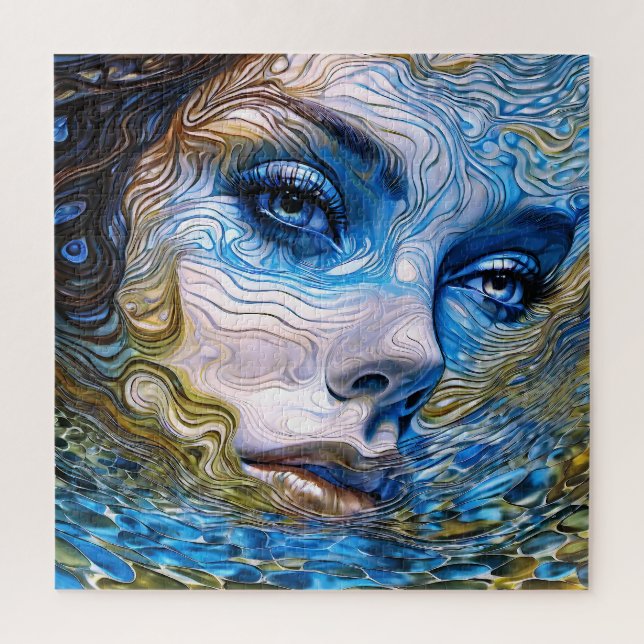 Quebra-cabeça "Gaze De Aço" - Mulheres Na Água (Vertical)