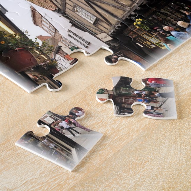 Quebra-cabeça GB York ^ Walls and Minster - River Ouse - Shamble (Lateral)