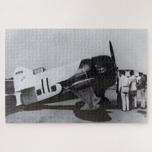 Quebra-cabeça Gee Bee R-1 No.11 - Corrida aérea de Ouro