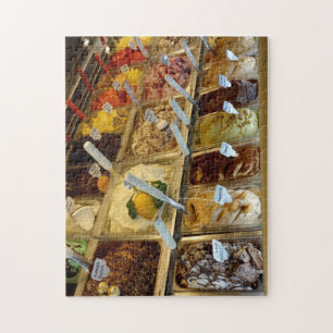 Quebra-cabeça Gelato italiano - Sorvete delicioso da Itália