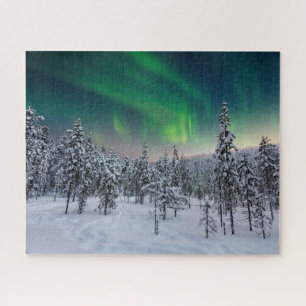 Quebra-cabeça Gelo e neve Paisagem de inverno, Finlândia