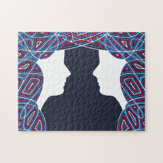 Quebra-cabeça Gêmeos Patriotas