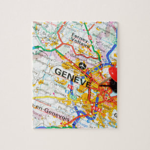 Quebra-cabeça Geneve, Genebra, suiça