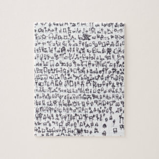 Quebra-cabeça Genoma 001 do robô